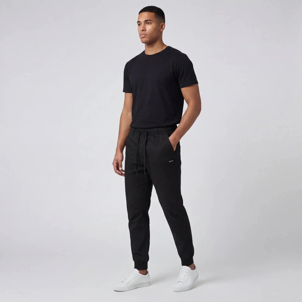 Pantalon Cargo Confortable Élastique à Grandes Poches